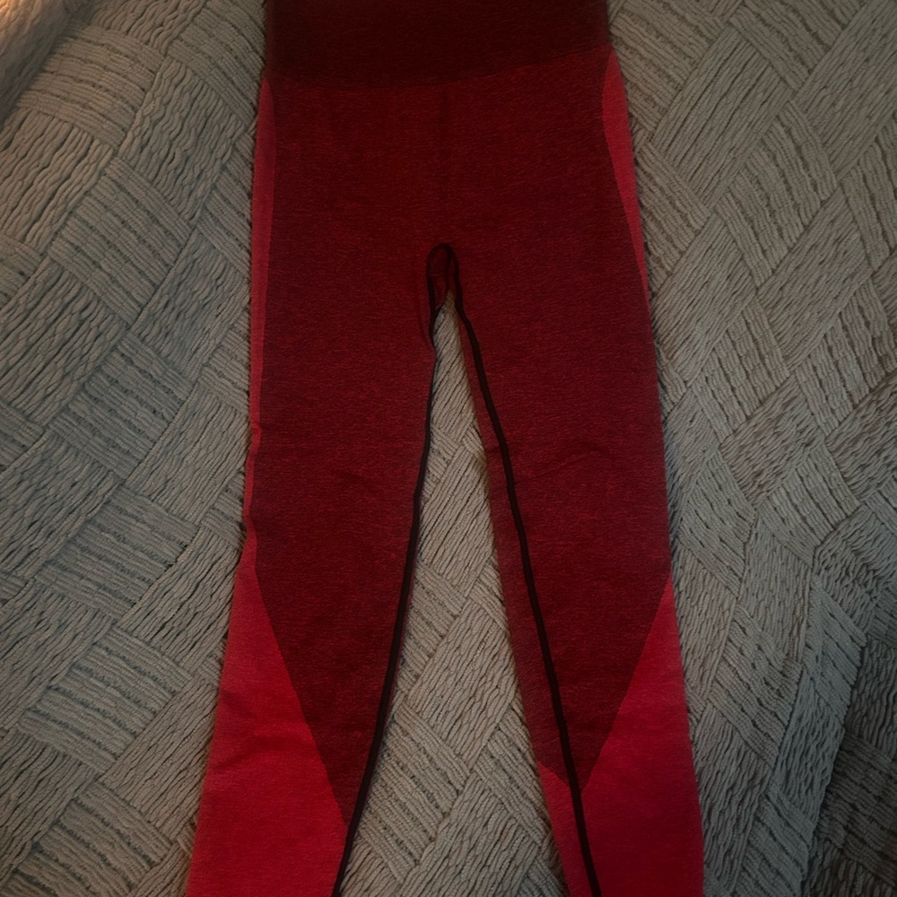 PINK Victoria's Secret Red Leggings